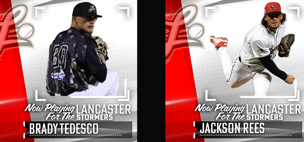 Lancaster adds three more pitchers